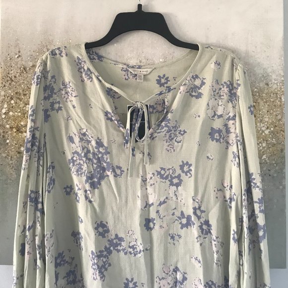 Lucky Brand Floral Blouse (NWT) - Picture 2 of 15